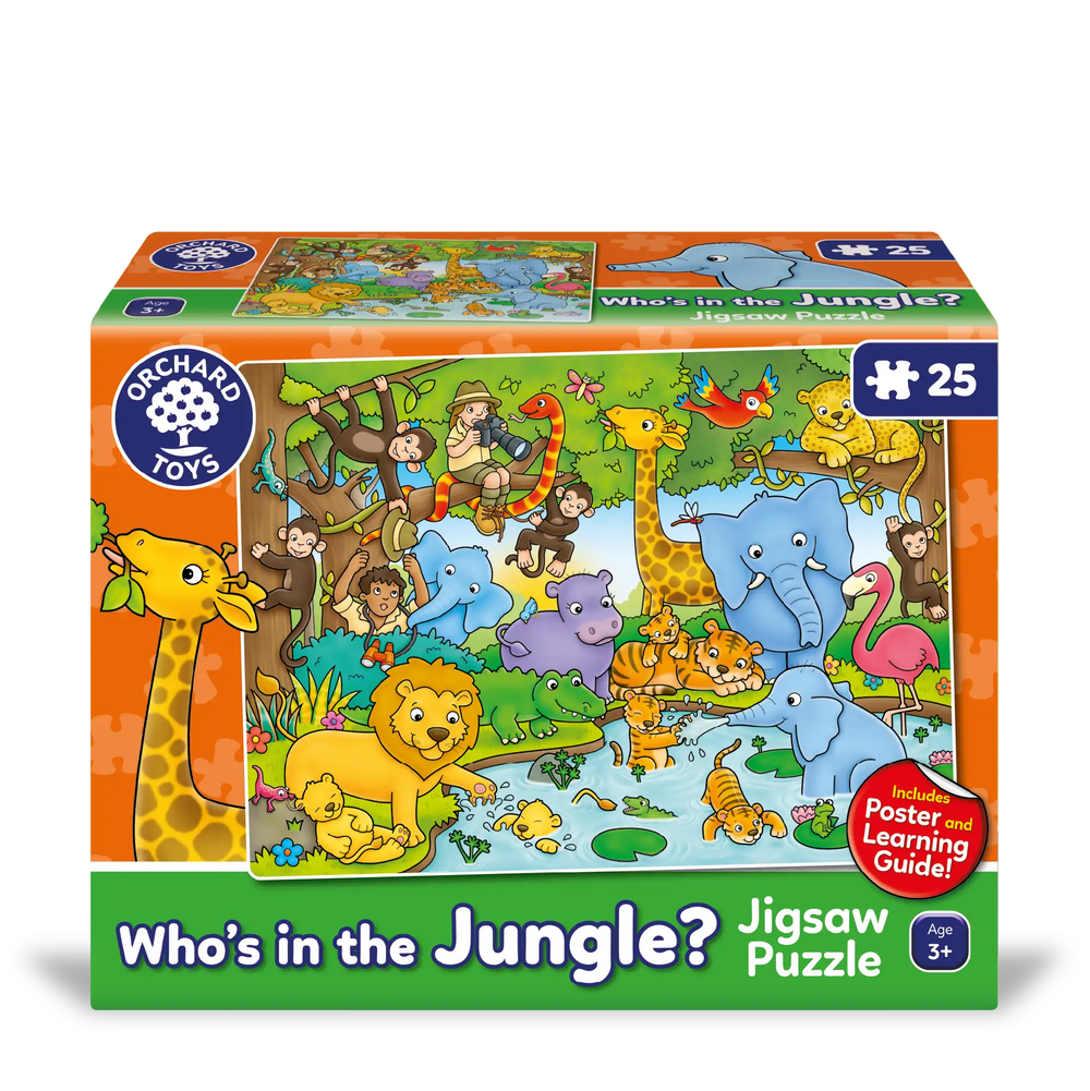 Who's in the Jungle? Jigsaw Puzzle