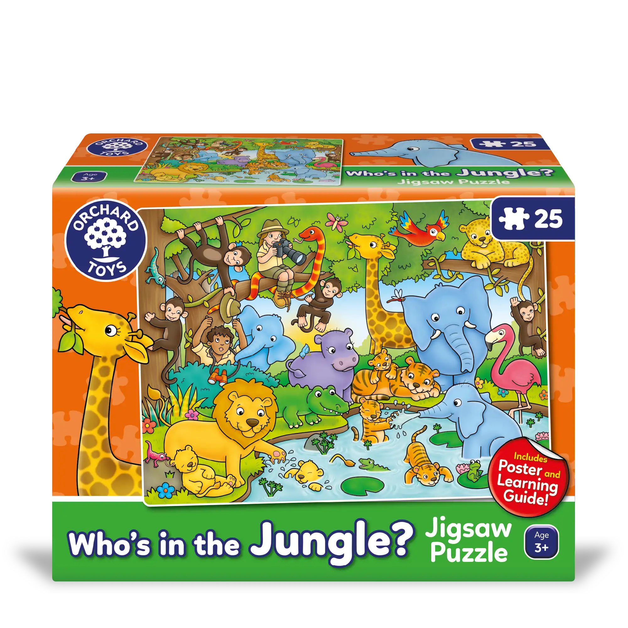 Who's in the Jungle? Jigsaw Puzzle