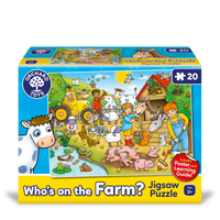 Who's On The Farm? Jigsaw Puzzle