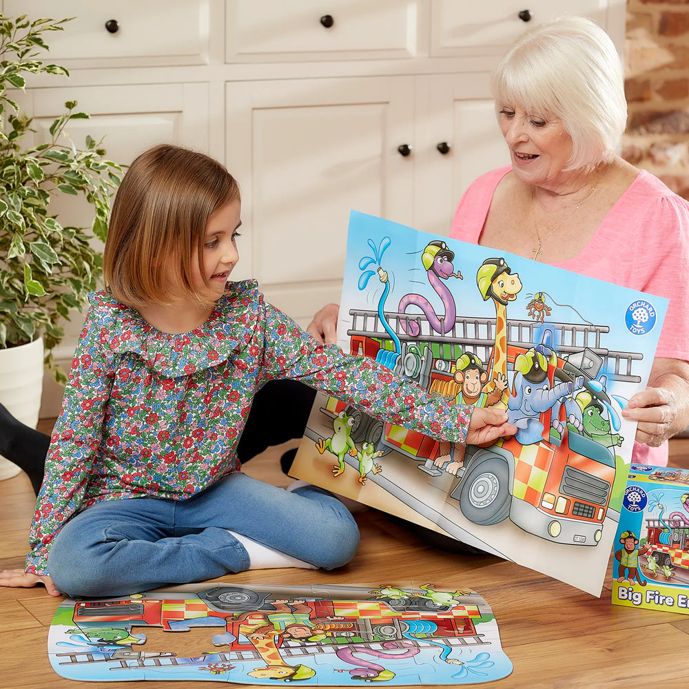 Big Fire Engine Jigsaw Puzzle