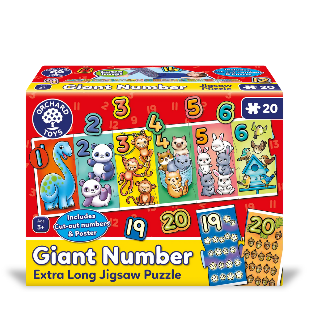 Giant Number Jigsaw Puzzle