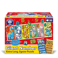 Giant Number Jigsaw Puzzle