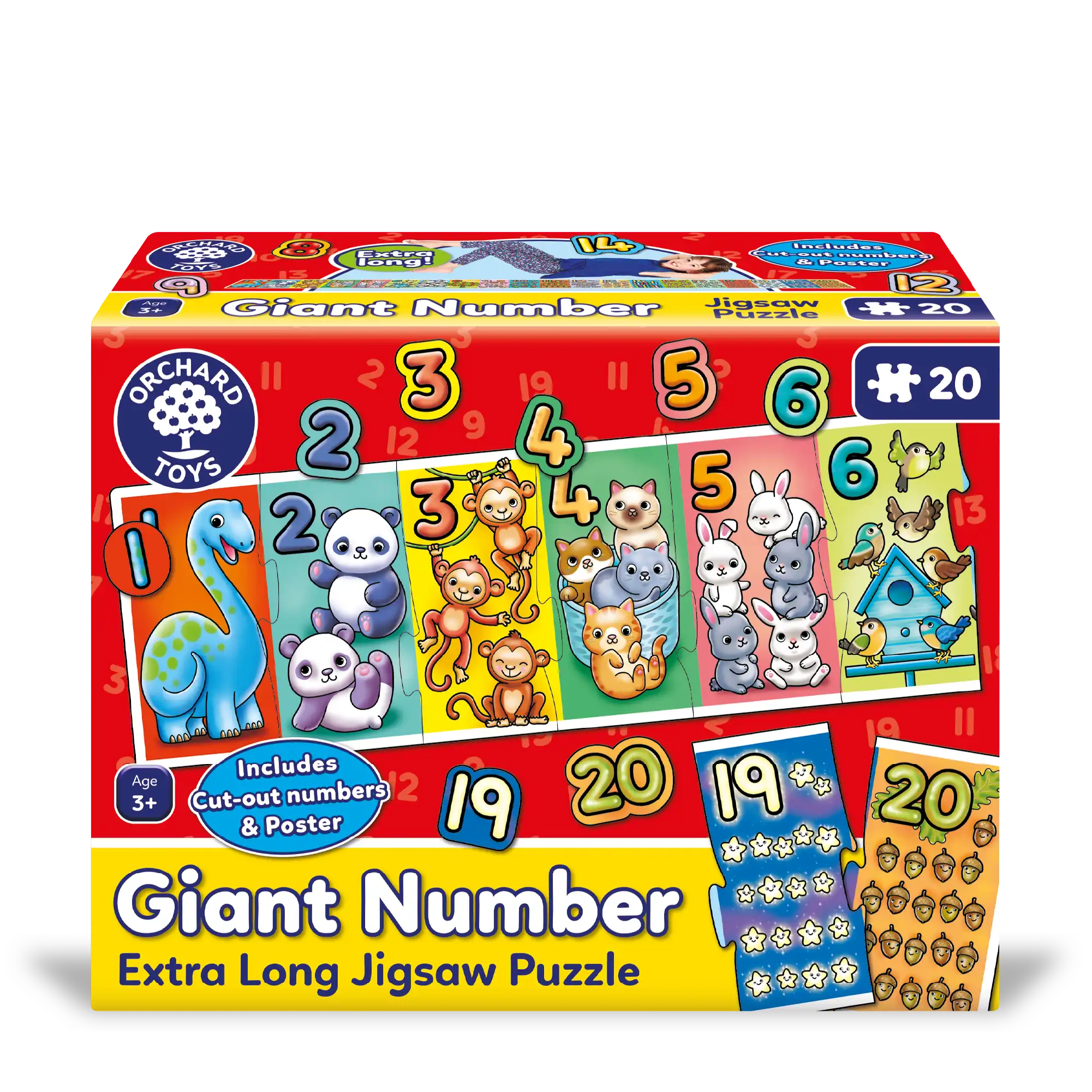 Giant Number Jigsaw Puzzle