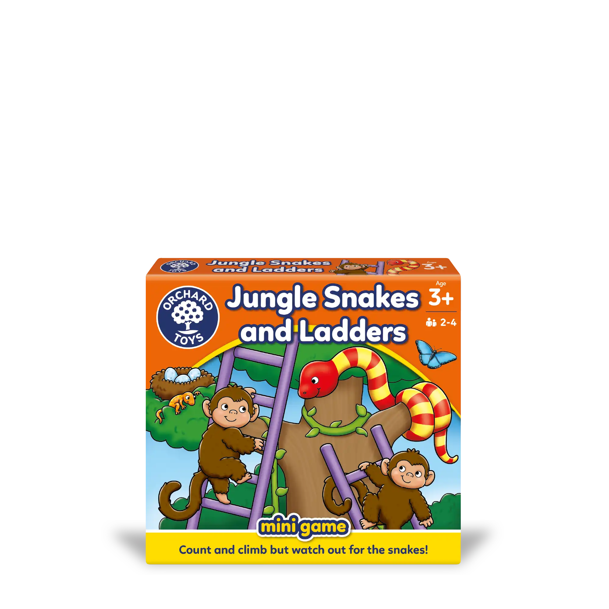 Jungle Snakes & Ladders Mini Game