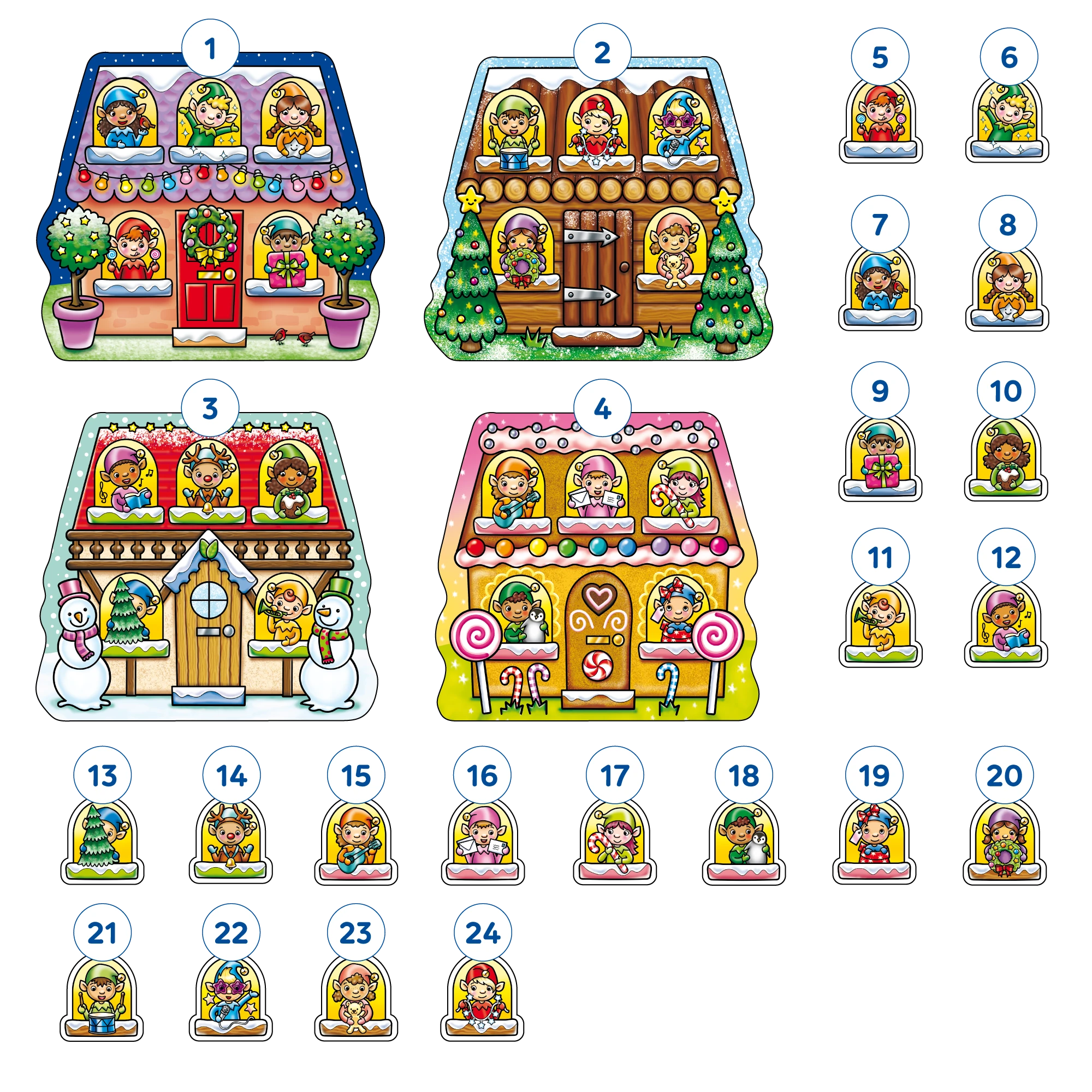 Elf Lotto Game Misplaced Pieces