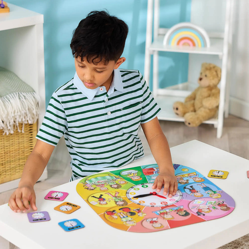 Tell the Time Jigsaw Puzzle and Clock