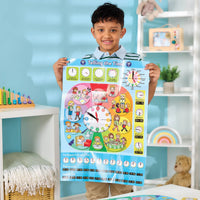 Tell the Time Jigsaw Puzzle and Clock