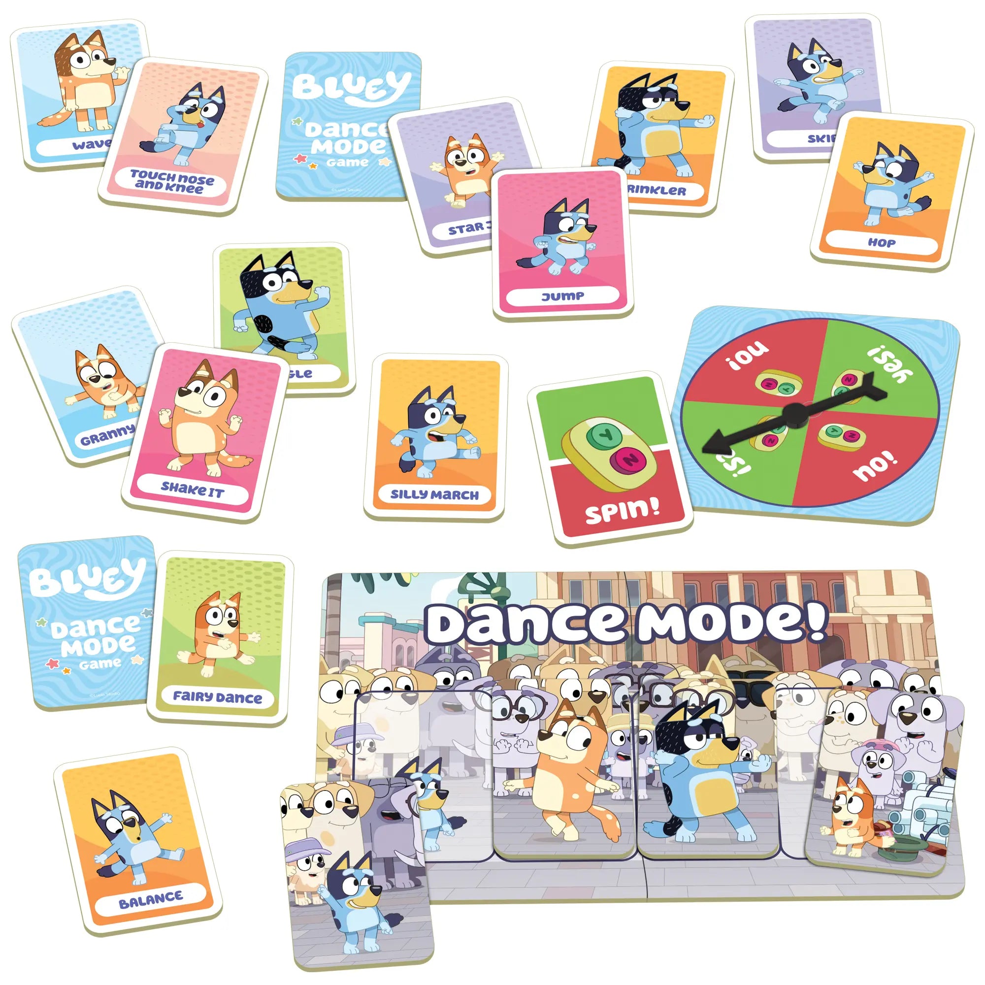 Bluey Dance Mode Game