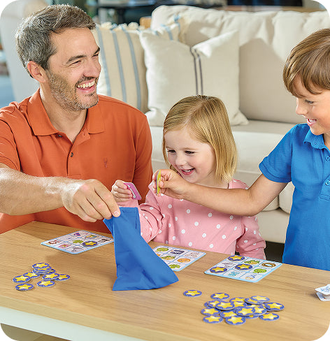 Children opening a gift