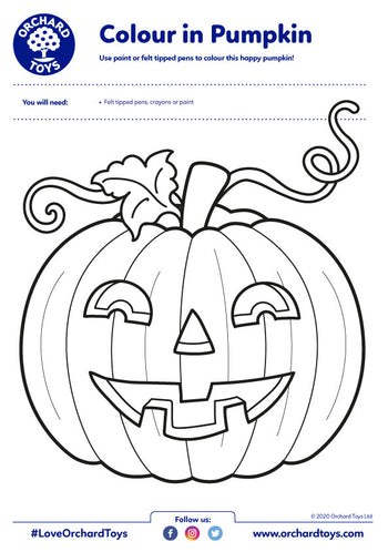 Halloween Colour in pumpkin