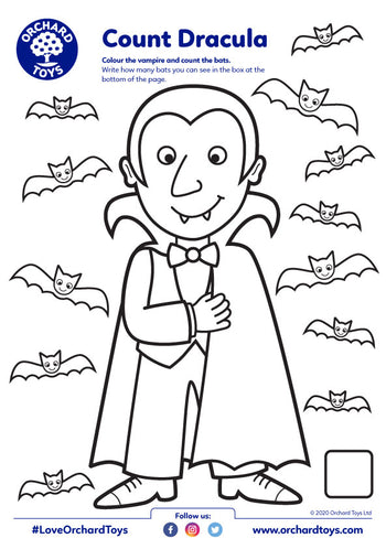 Halloween count dracula