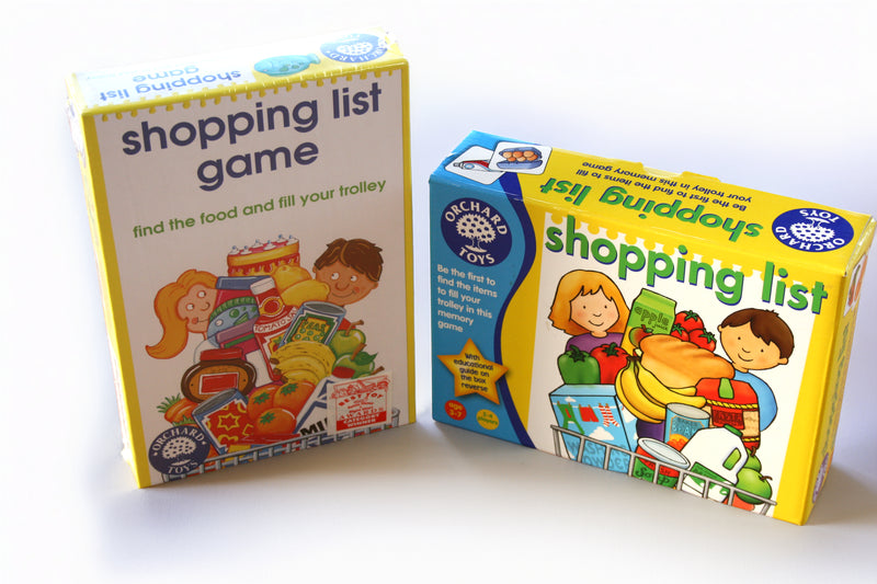 Retro shopping list