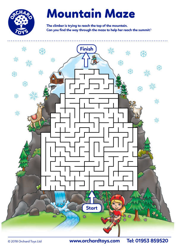 TN Mountain maze