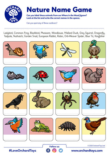 TN Nature name game