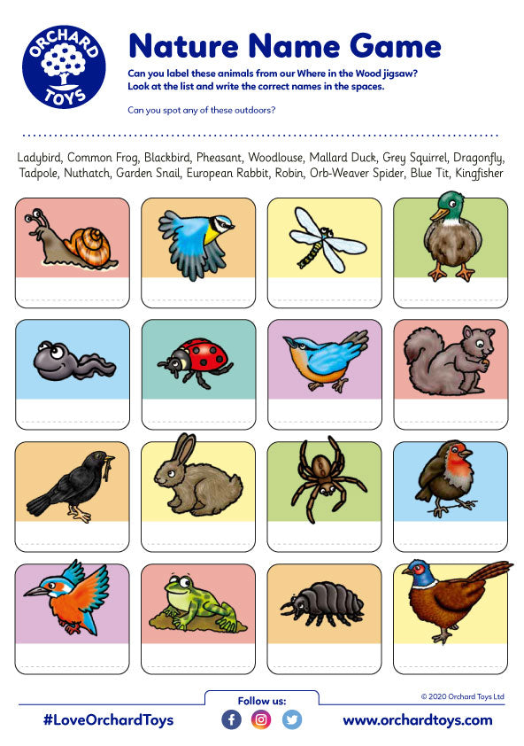 TN Nature name game