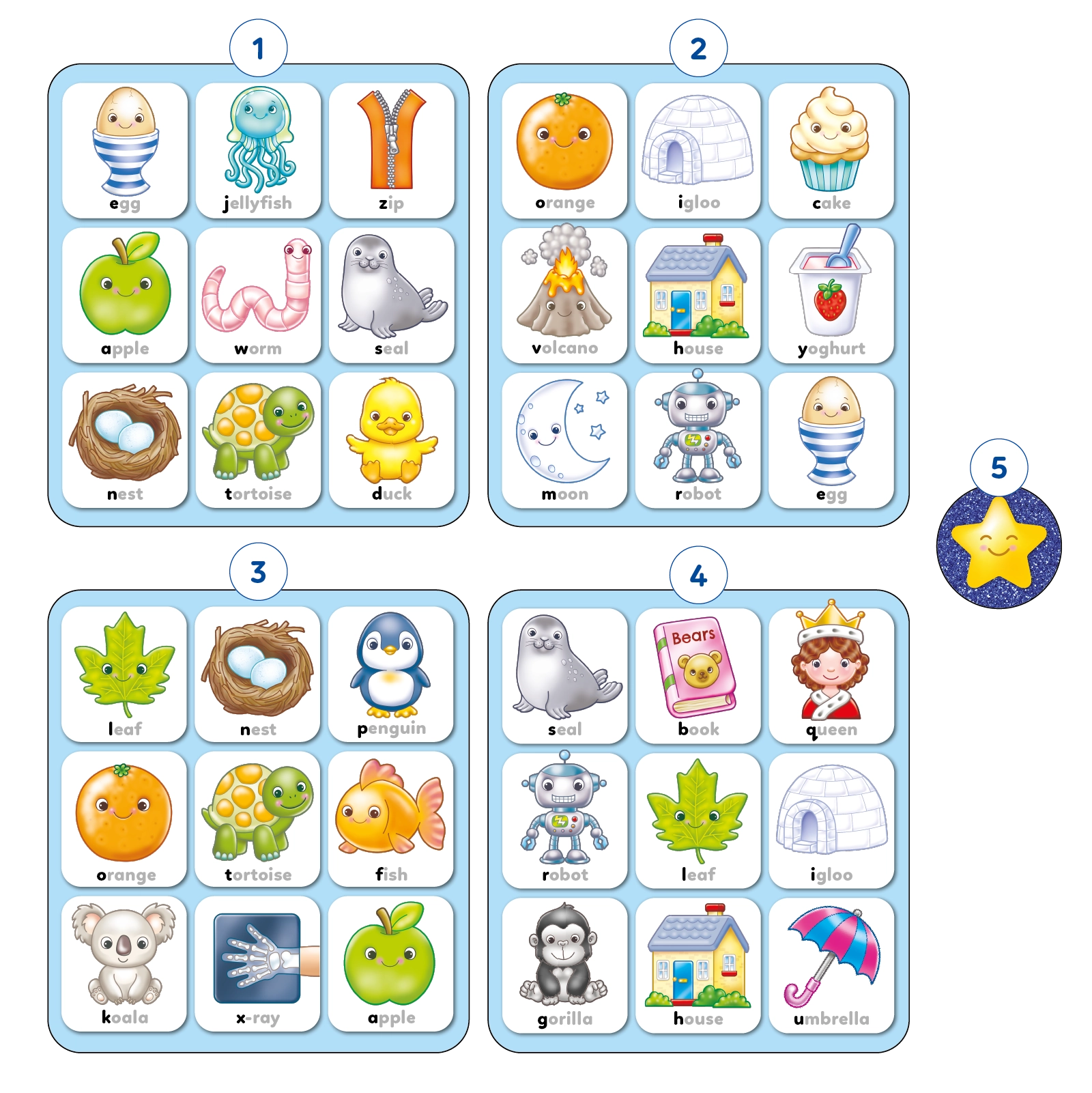 Alphabet Bingo Game Misplaced Pieces