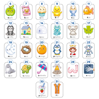 Alphabet Bingo Game Misplaced Pieces