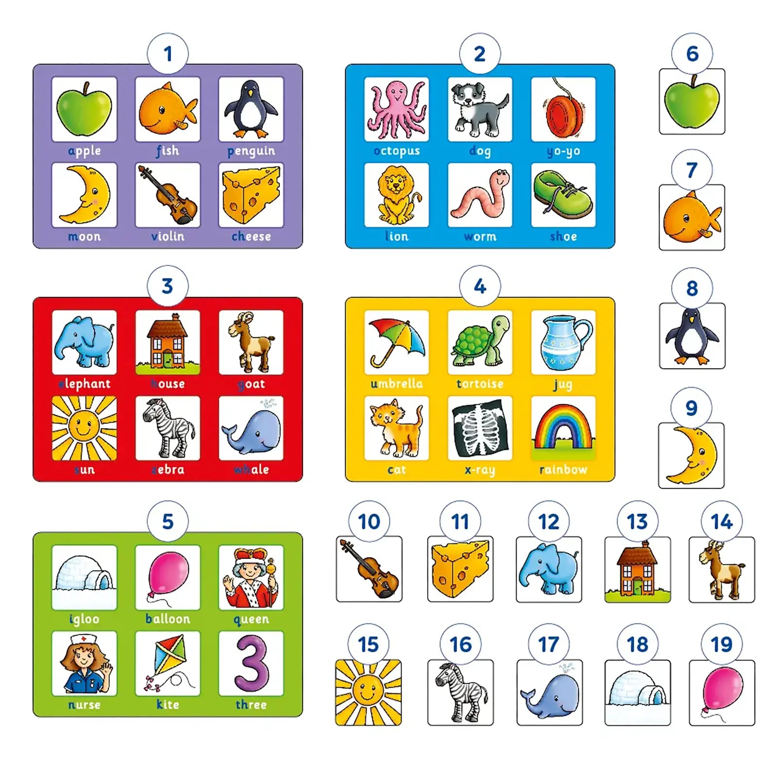 Alphabet Lotto Game Misplaced Pieces