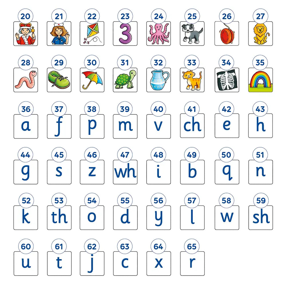 Alphabet Lotto Game Misplaced Pieces