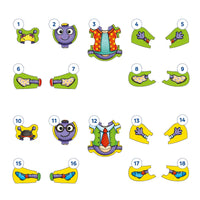 Build a Beetle Mini Game Misplaced Pieces