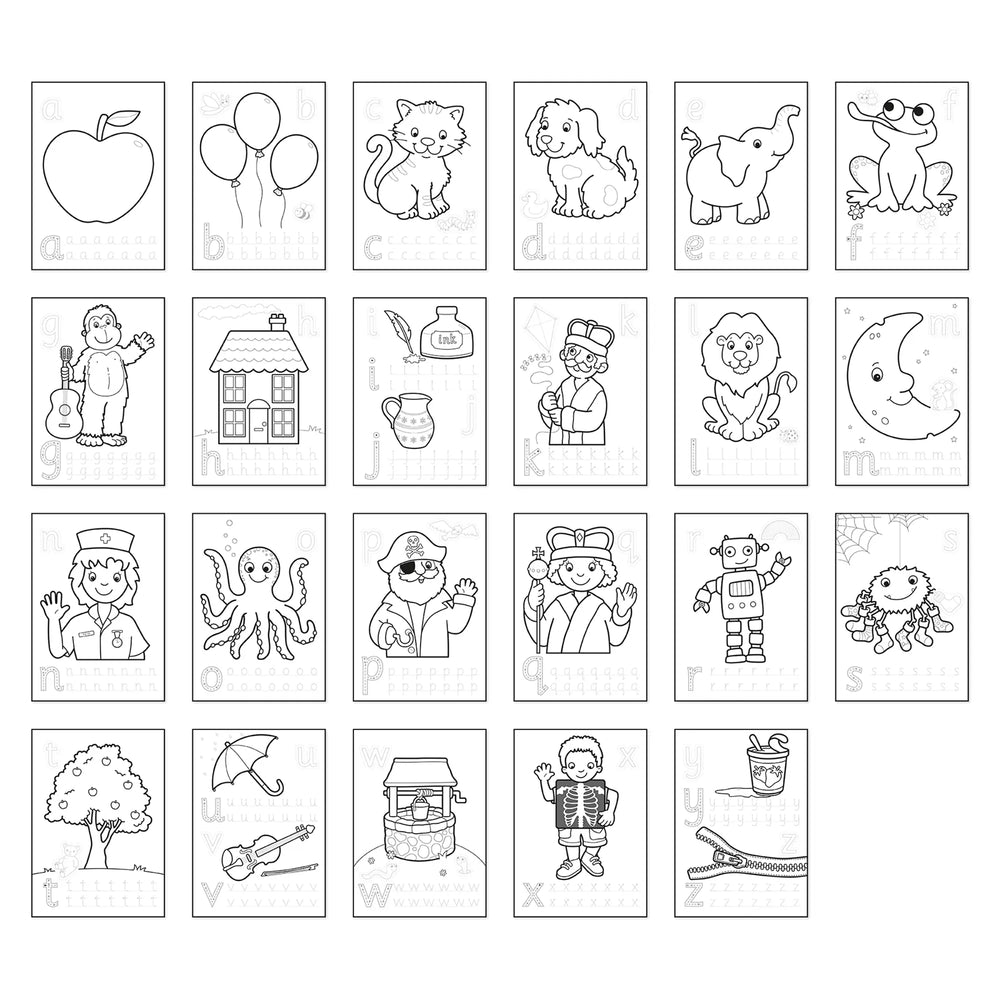 ABC Colouring Book
