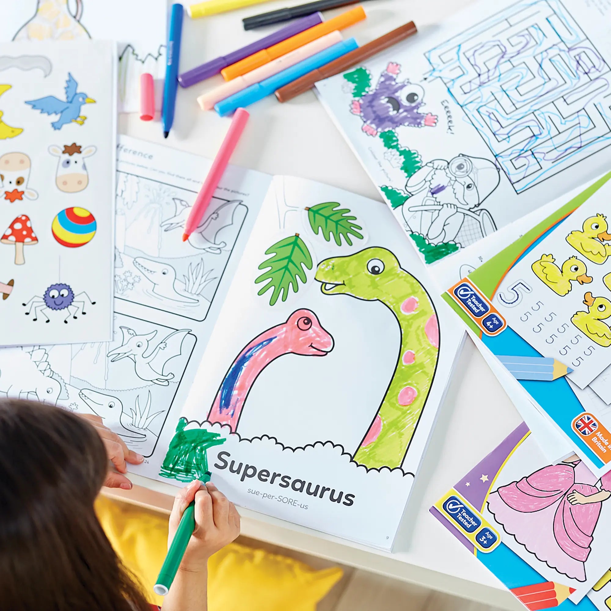 Dinosaurs Colouring Book
