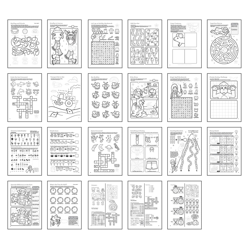 More Things To Do Colouring Book