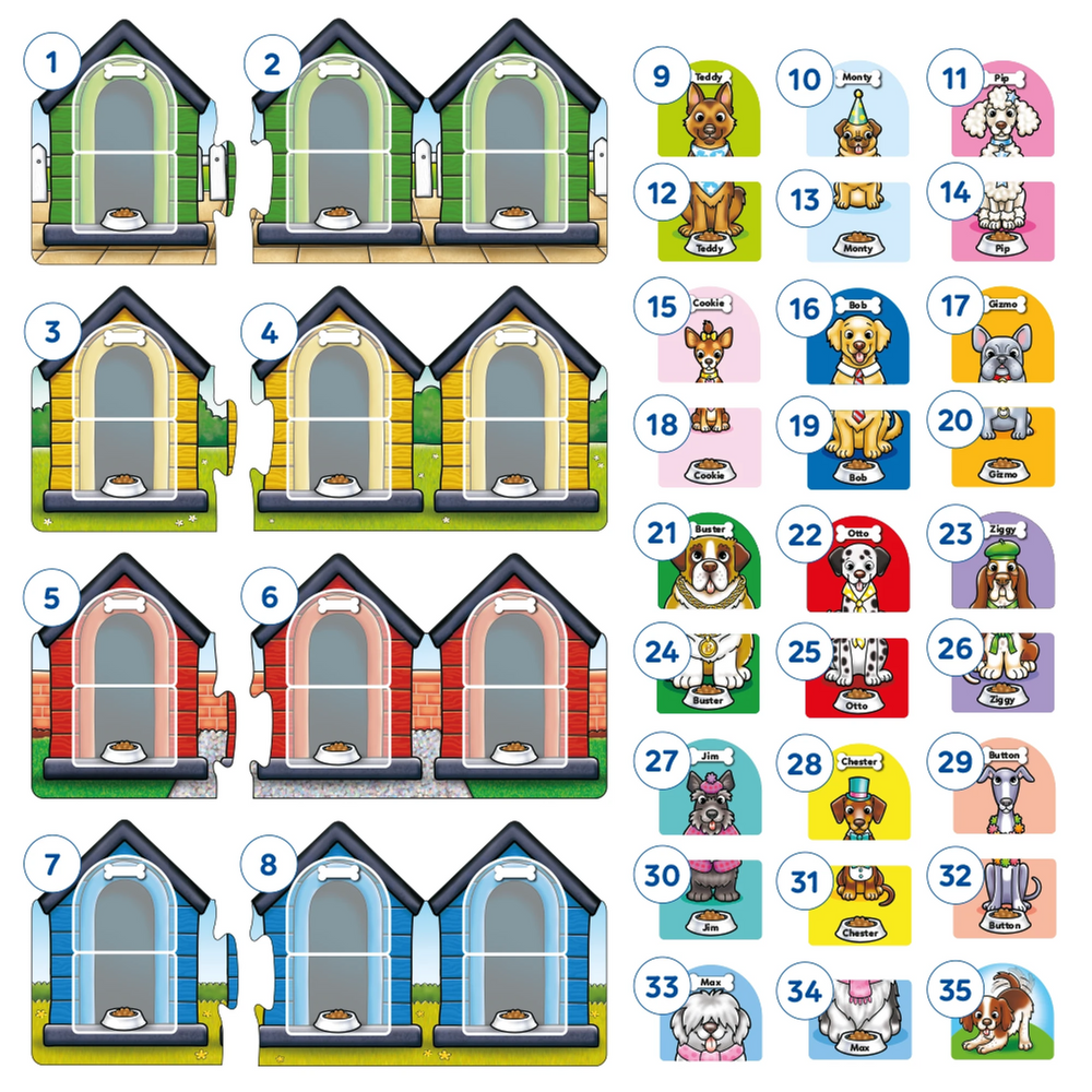 Doggy Doggy Woof Woof Misplaced Pieces