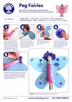 fairy peg craft sheet min