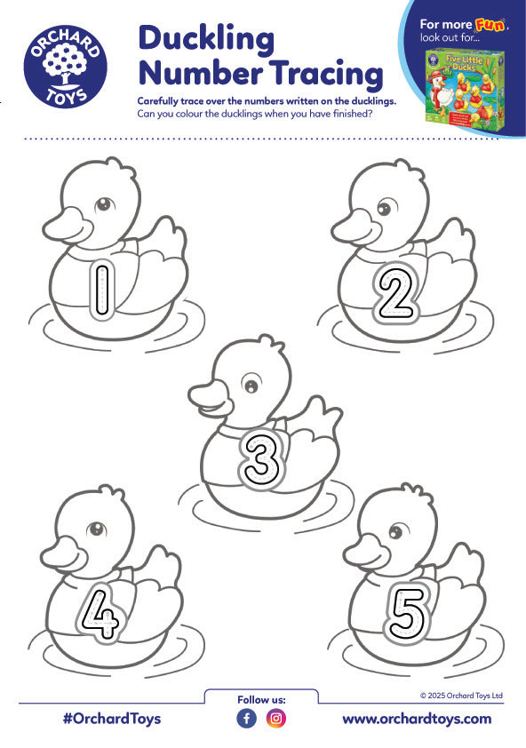 five little ducks activity sheet 03 142x202 03