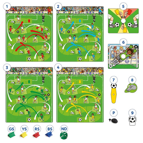 Football Game Misplaced Pieces
