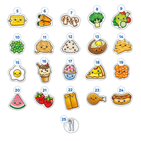 Fun Food Bingo Misplaced Pieces