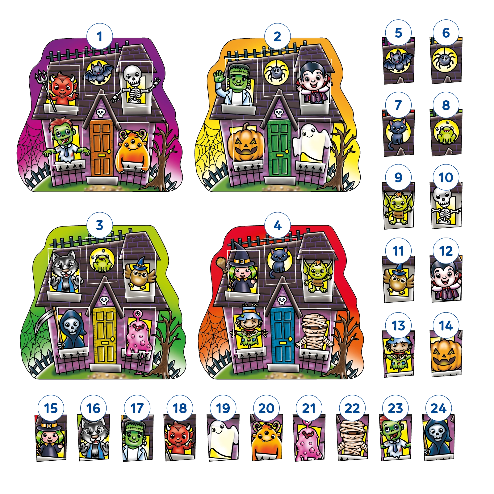 Haunted House Lotto Game Misplaced Pieces