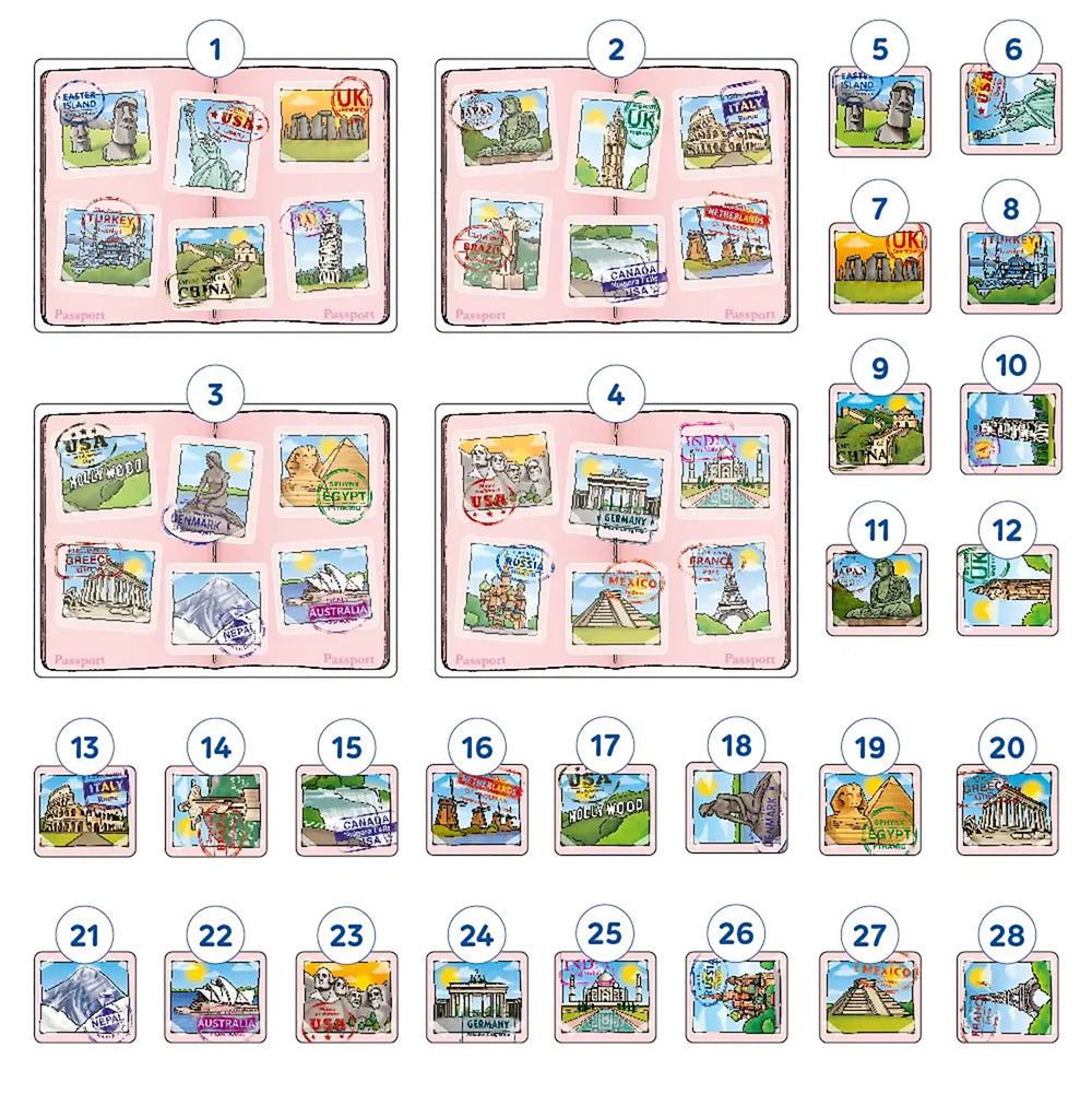 Landmark Lotto Mini Game Misplaced Pieces