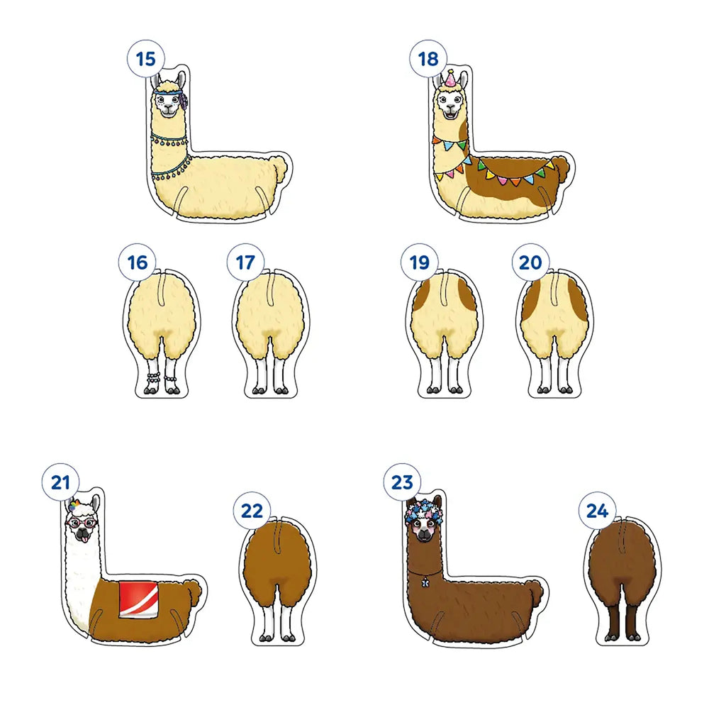 Loopy Llamas Game Misplaced Pieces