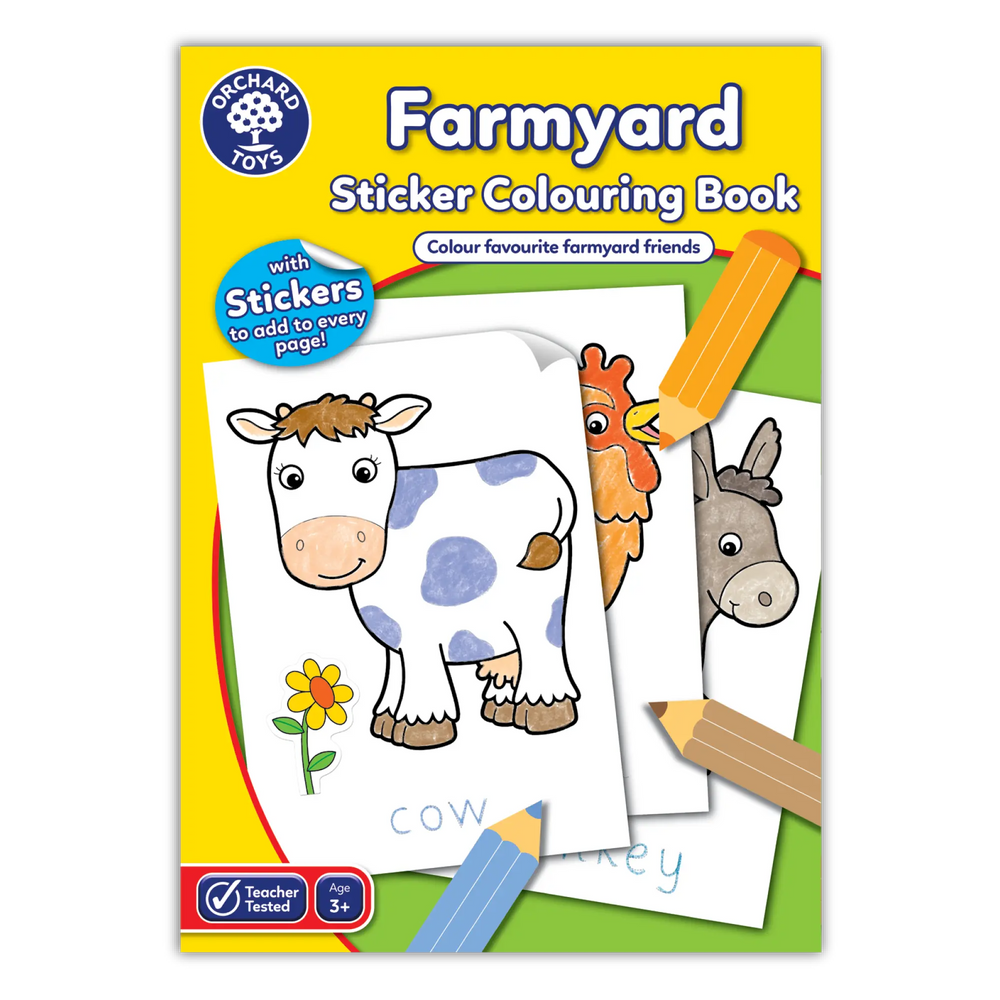 Farmyard Colouring Book