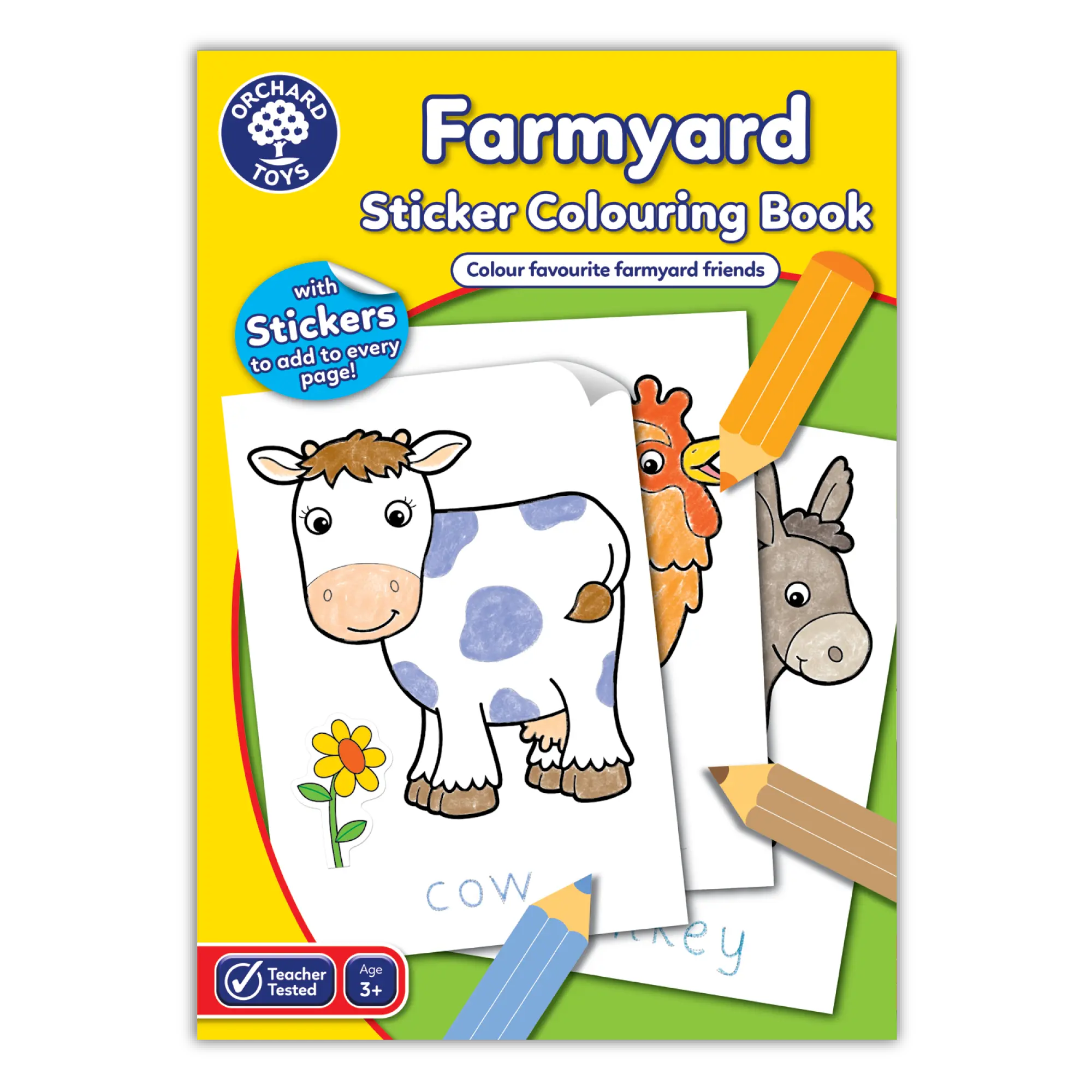 Farmyard Colouring Book