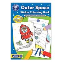 Outer Space Colouring Book