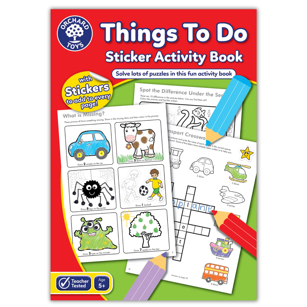 Things To Do Activity Book