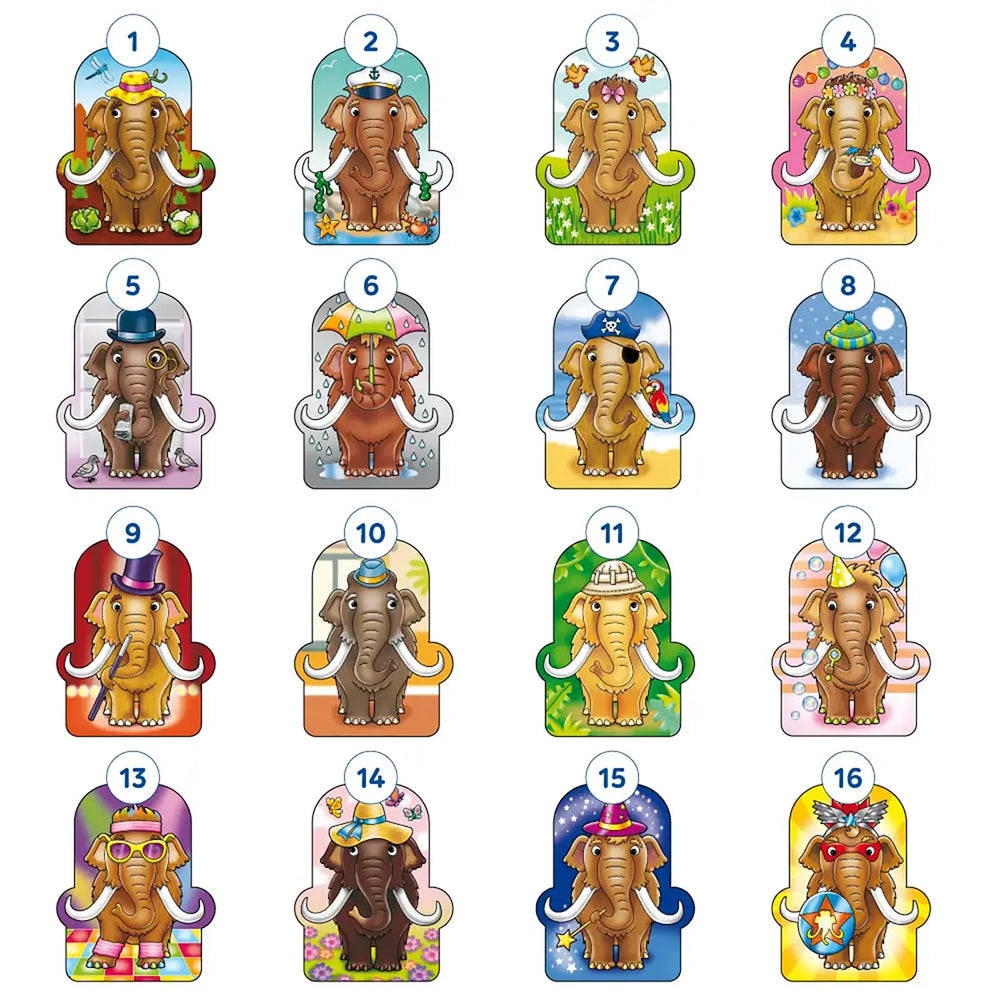Mammoth Pairs Game Misplaced Pieces