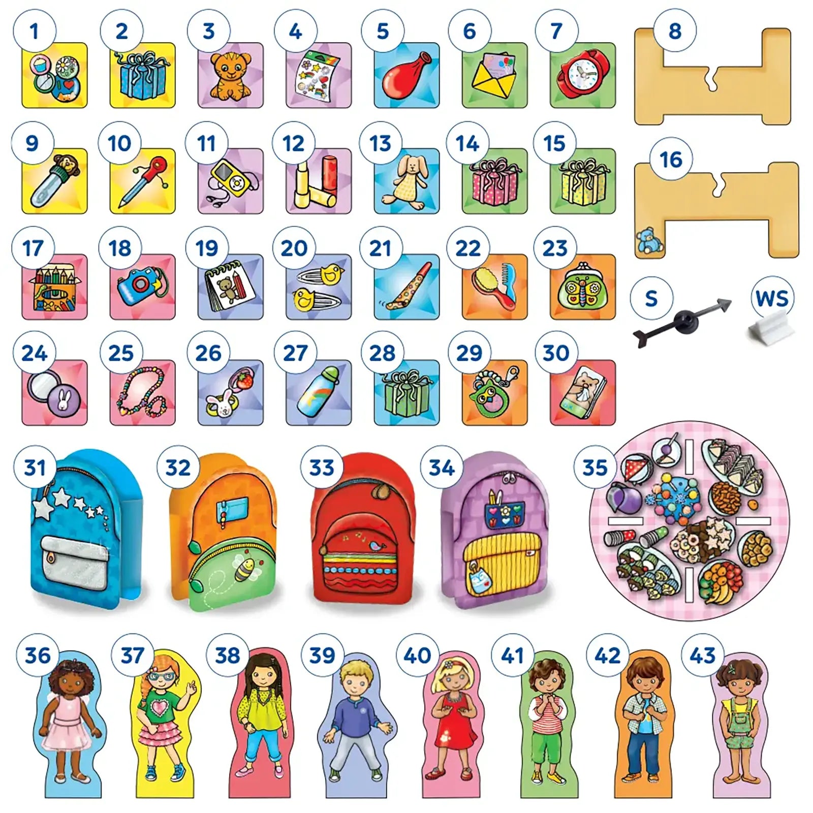 Party, Party, Party Board Game Misplaced Pieces