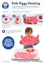 pinkpiggypaintingcraftsheet min