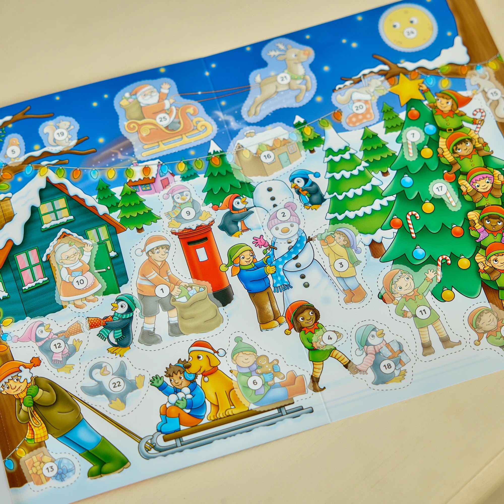 Countdown to Christmas Activity Book