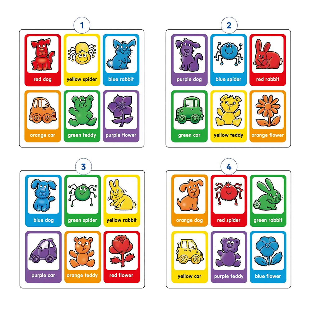 Red Dog, Blue Dog Game Misplaced Pieces