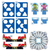 Shape Aliens Game Misplaced Pieces