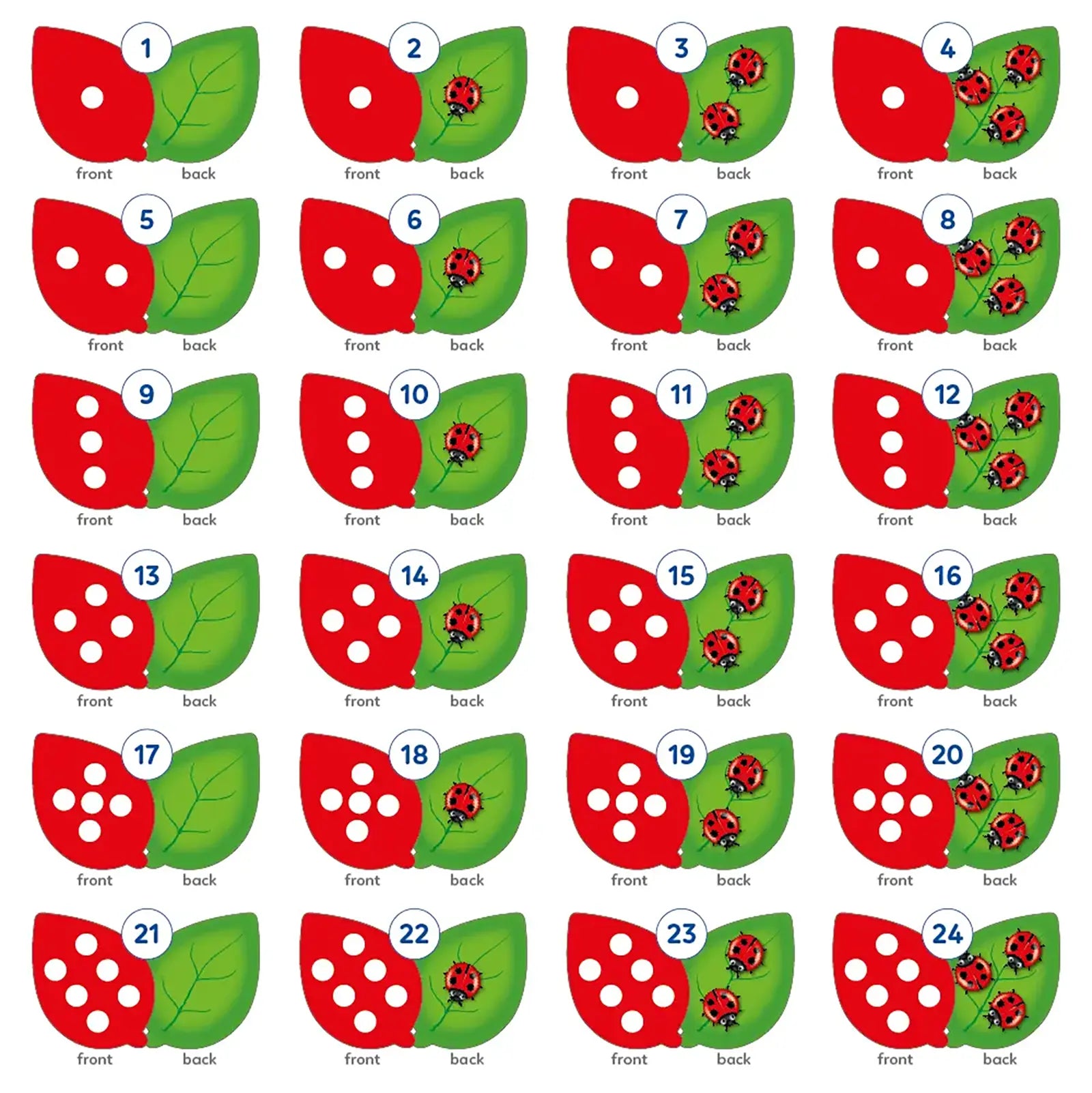 The Game of Ladybirds Misplaced Pieces