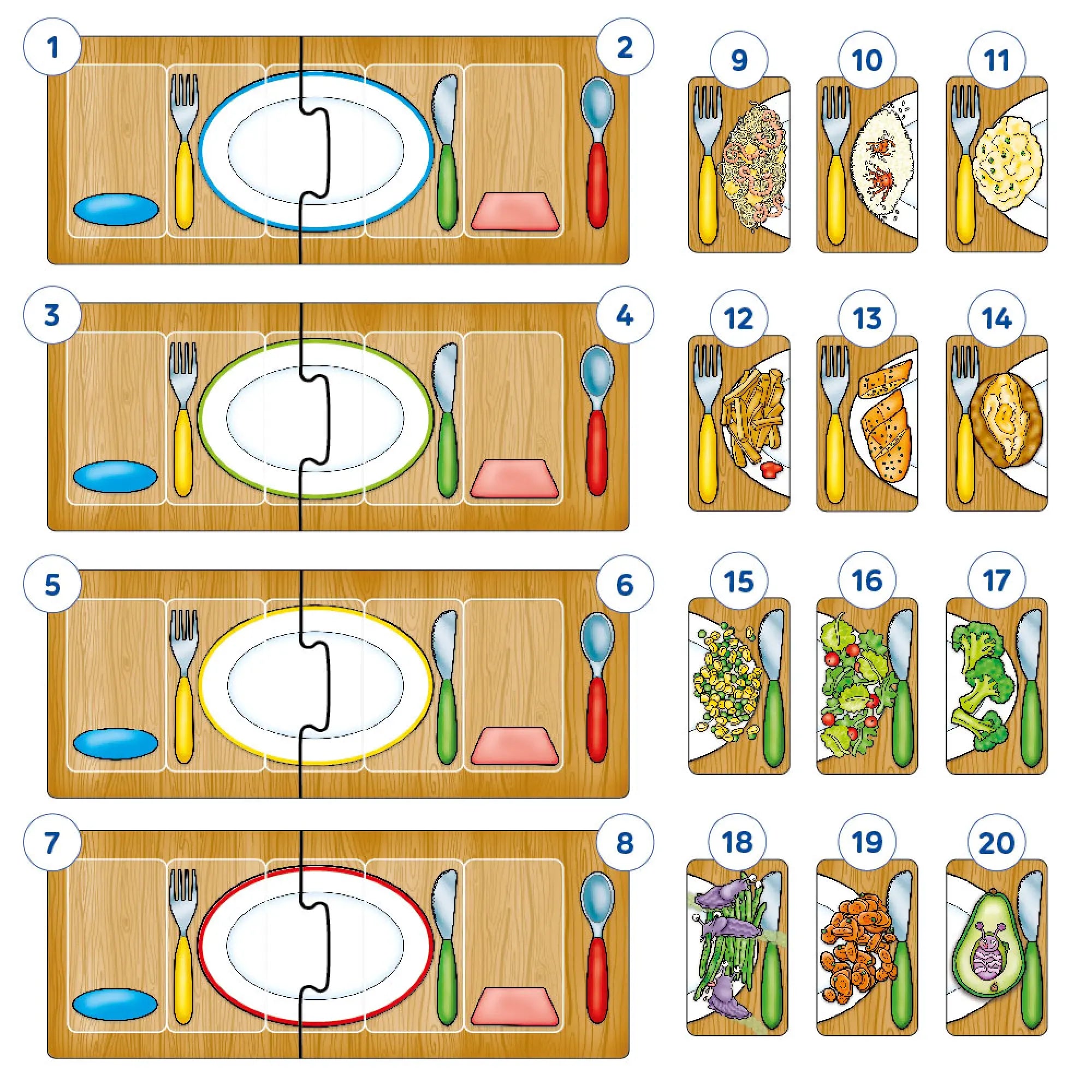 Tummy Ache Game Misplaced Pieces (New Version)