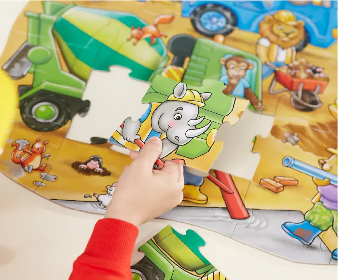 A collection of beautifully illustrated children's floor jigsaws from 25 up to 50 pieces.
