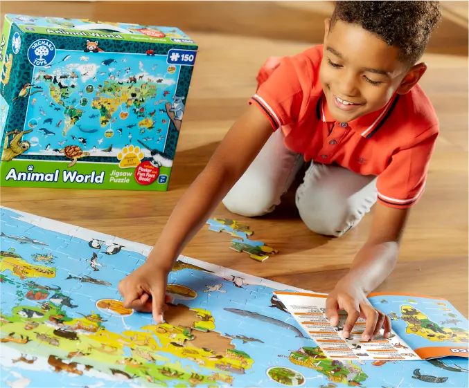 These challenging jigsaws range from 50-150 pieces, perfect for young puzzle fans!