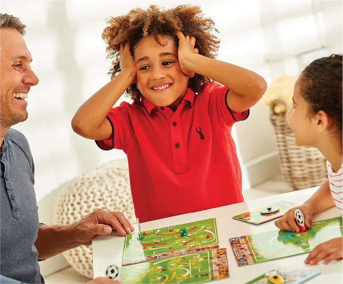 Fun and simple family board games for children from just 3 years old.